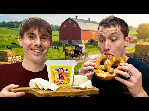Two Brits try Amish Country food!