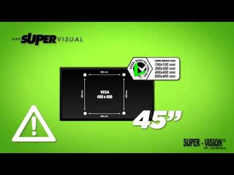 Part of a video titled ¿Cómo elegir tu Base o Soporte para TV? Medidas VESA - YouTube
