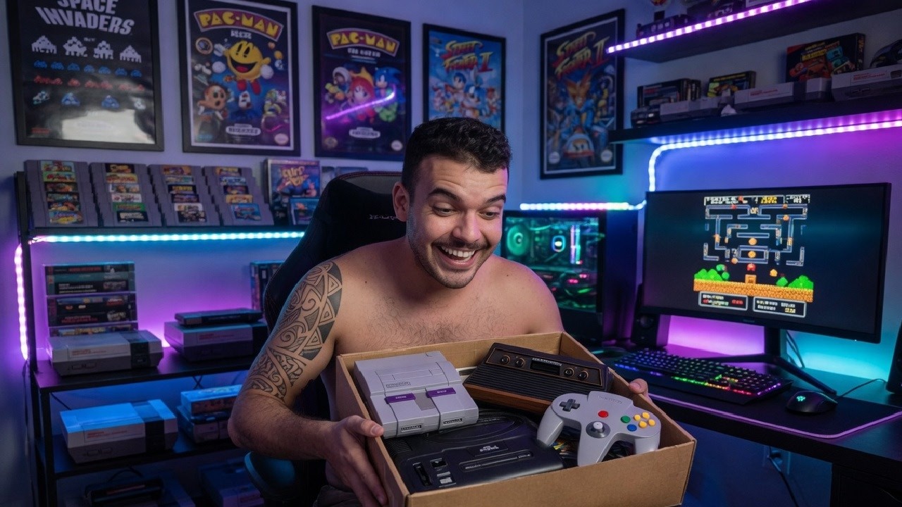 UNBOXING DE VIDEOGAMES RETRO