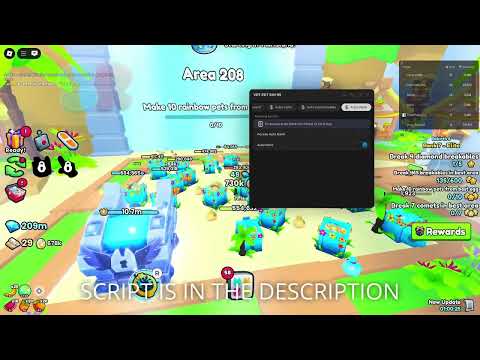 THE BEST AUTO RANK SCRIPT PET SIMULATOR 99 Updated ｜ Auto farm, Auto Rank, Event