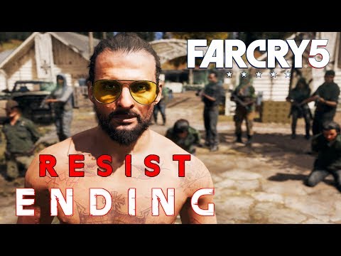 FAR CRY 5 Stealth Gameplay Walkthrough (Hard / PC) – “RESIST” ENDING / FINAL BOSS FIGHT