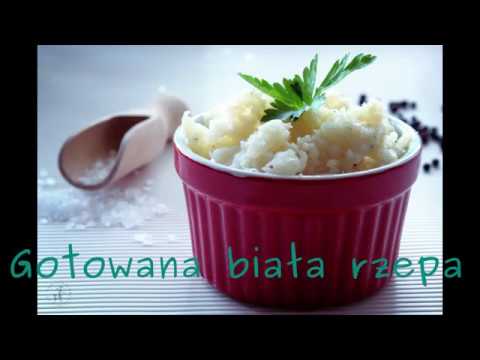 Gotowana biała rzepa