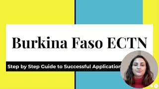 Burkina Faso ECTN Certificate Detailed Explanation
