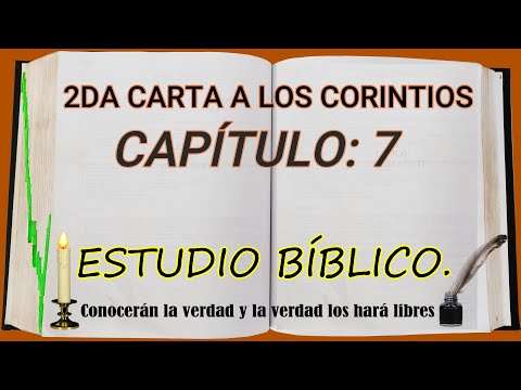 2nd Letter to the Corinthians Chapter 7 Bible Study