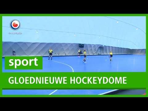 SPORT: Leeuwarder hockeyclub speelt eerste wedstrijden in gloednieuw hockeydome