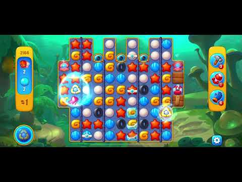 Fishdom 2164 - Super Hard Level (Moves 11)