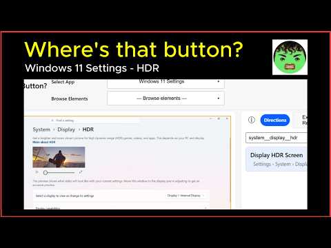 How to Find HDR Settings in Windows 11 Fast