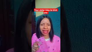 Your sibling tries to trick you #trendingshorts #funny #famousshorts #fy 