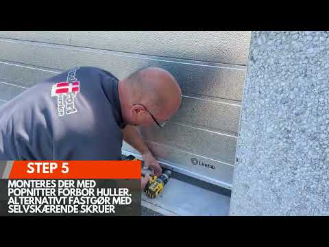 LINDAB Montering af gnaver- og skadedyrsbeskyttende tætning