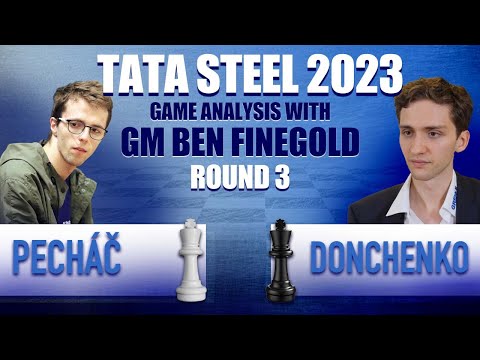 Tata Steel Round 3: Jerguš Pecháč vs Alexander Donchenko