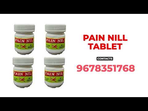 Swamy Herbal Pain Nil Tablet - Relief for Joint Pain, Arthritis, and Sciatica - 40 Tablets