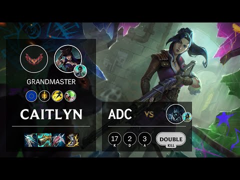 Caitlyn ADC vs Karthus - EUW Grandmaster Patch 12.5