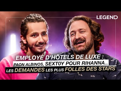 EMPLOYÉ D'HÔTELS DE LUXE : PAON ALBINOS, SEXT0Y POUR RIHANNA..LES DEMANDES LES PLUS FOLLES DES STARS