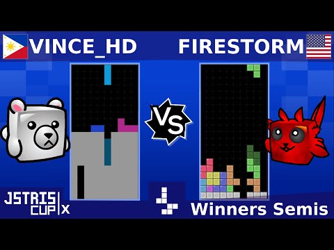 Jstris Cup X - FireStorm Vs. VinceHD - Winners Semis