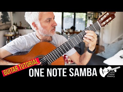 One Note Samba Guitar Tutorial (Jobim)