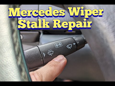 Mercedes Turn Signal and Wiper Stalk Repair W202 C230 C280