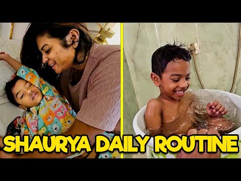 SHAURYA'S DAILY ROUTINE | Hungry Birds Inside
