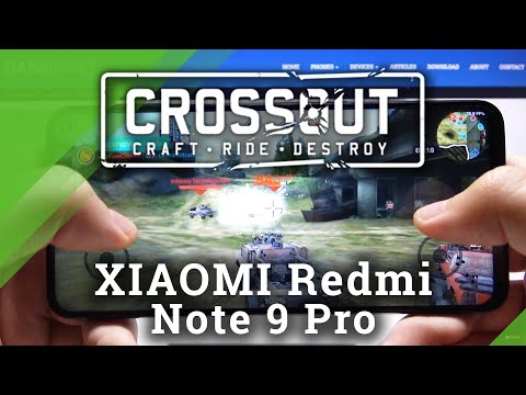 Gaming Quality Checkup in Xiaomi Redmi Note 9 Pro - Crossout Gameplay