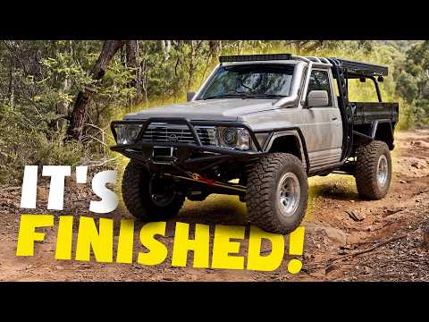 Burto's dream 4WD ute is complete! (Nissan GQ Patrol)