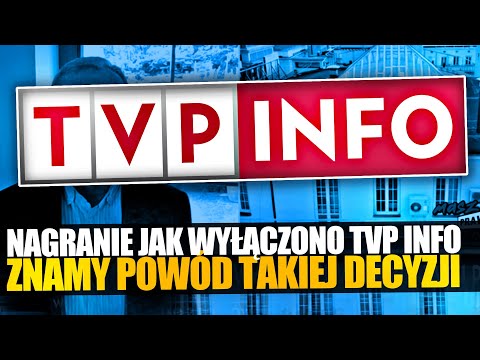 TVP INFO WYŁĄCZONE - ZNAMY POWÓD (nagranie z wyłączenia na żywo)
