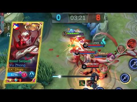 HOW TO BOUNCE BACK FROM A TERRIBLE START! | YU ZHONG BEST ROTATION - MLBB