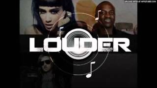 Akon - Louder Feat. Natalia Kills (Prod. by David Guetta)