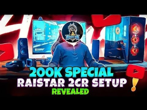 Finally Raistar Pc 🖥 Setup Revealed 🤯🔥Raistar Handcam Gameplay🤯❤ [Must Watch] - Garena Free Fire Max