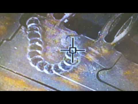 Laserschweißprozess von Einpresszonen mit eigenentwickelter CNC-Maschine