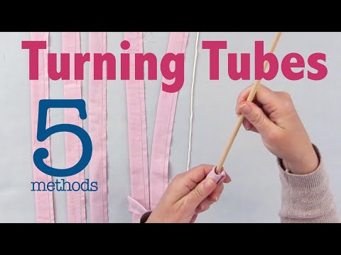 5 Ways to Turn a Tube Right Side Out