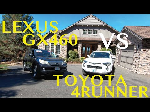 Toyota 4Runner vs Lexus GX460