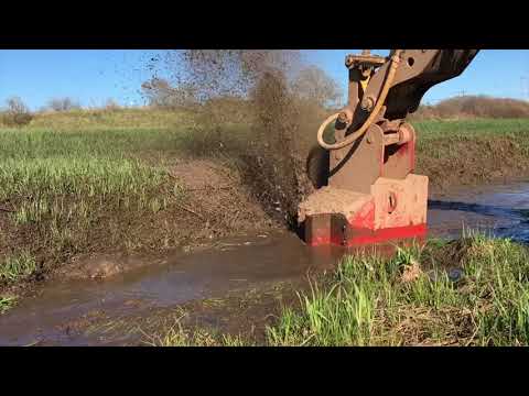Fast & Effective Ditch Cutting Method