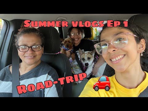 Summer vlogs Ep. 1 Road Trip - Madison Reyes