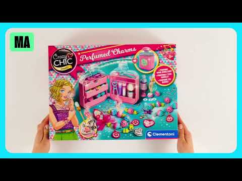 Набор для творчества Clementoni Perfumed Charms серия Crazy Chic (8005125186006)