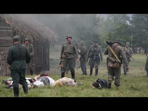 Widowisko historyczne "Majdańskie opowieści - pacyfikacja i walka". Brodziaki, 28 września 2025 r.