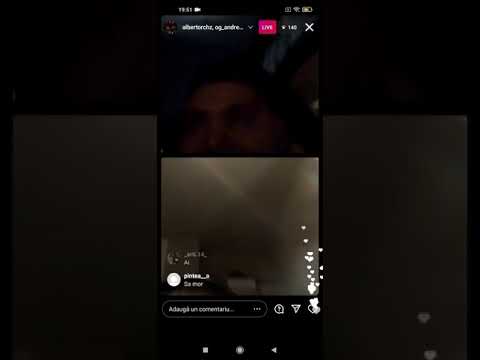 Alberto Grasu vorbeste cu fanii pe live