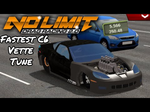 5.5 Corvette C6 Fastest Tune - No Limit Drag Racing 2