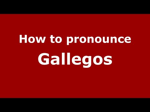 How to pronounce Gallegos (Mexico/Mexican Spanish) - PronounceNames.com