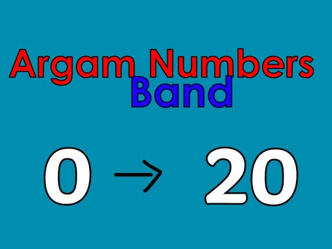 (December Special) Argam Numbers Band 0 to 20