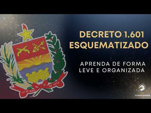 Decree 1601 outlined | PMSC Temporary Soldier | CA Concursos | Gustavo Gomes