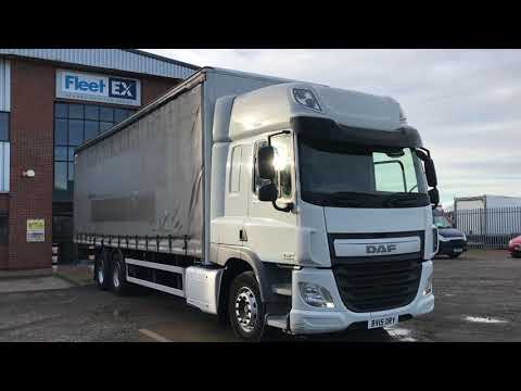 2015 DAF FAS CF330 *EU6* 26 TONNE CURTAINSIDER BV15 ORY