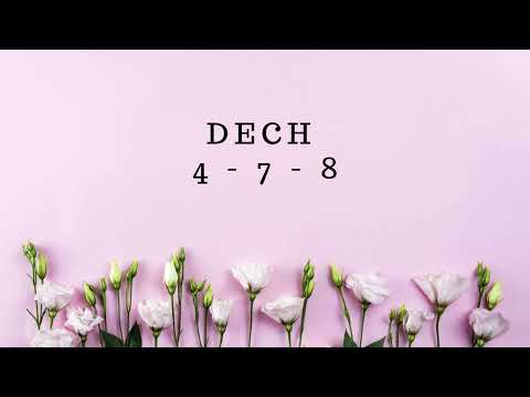 Dechové cvičení 4 - 7 -  8 pro zklidnění