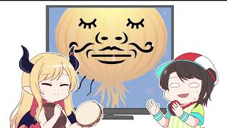 Subaru Gets Mad at Choco for Missing the Rhythm【Hololive Animation Clip/ホロライブ 】