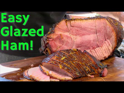 How To Make Orange-Glazed Ham | Easy Smoked Ham Recipe | Ballistic BBQ | Lone Star Grillz
