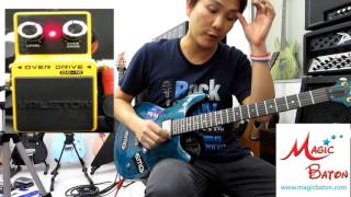 Video thumbnail for รีวิวเอฟเฟคกีตาร์ Valeton OD-10 Overdrive Guitar Effect Pedal by chatreeo