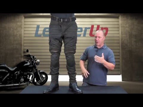 Speed and Strength Dogs of War Mens Black Armored Moto Pants at LeatherUp