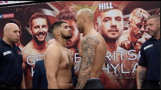 WILL THIS BE FIGHT OF THE NIGHT? - SIMON VALLILY v ARFAN IQBAL - OFFICIAL WEIGH IN VIDEO (NEWCASTLE)