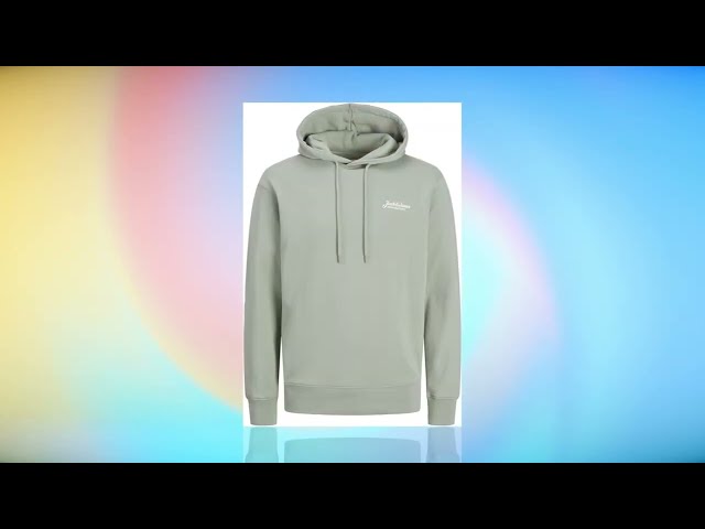 Vídeo relacionado con Jack & Jones Jjebradley Sweat Zip Hood Noos chaqueta sudadera, Hombre, Black, XL