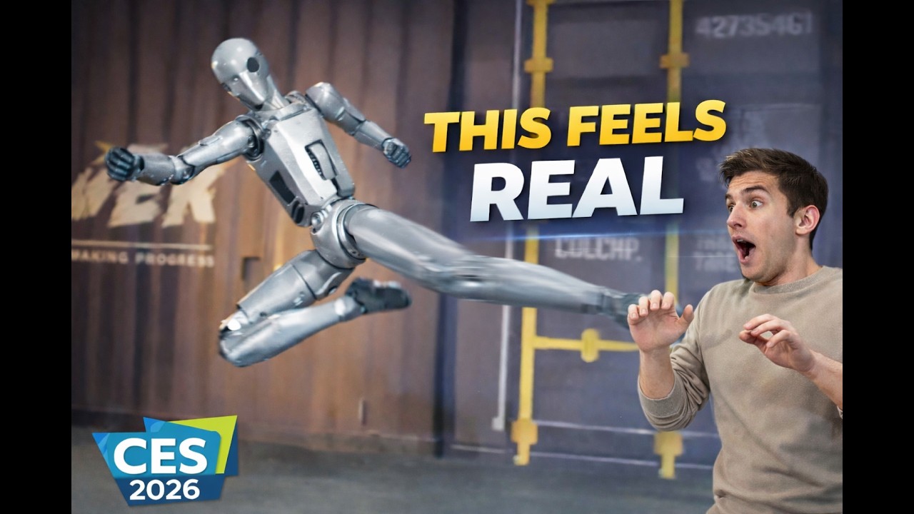 10 Insane Humanoid Robots at CES 2026 Feel Unreal
