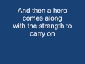 ‪Mariah Carey Hero Lyrics ‬‎