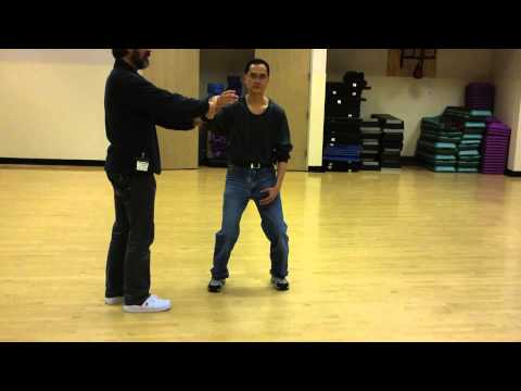 Part 3 of 3, Water Tai Chi Cloudy Hand & its Push Hand Application